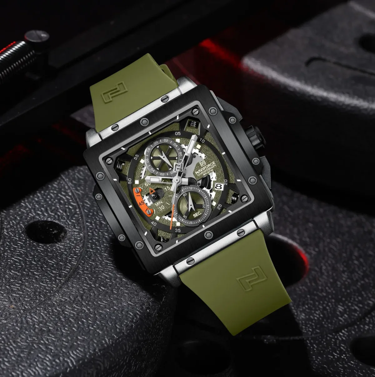 Naviforce 8064 - Green - Image 4