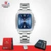 Naviforce 9239 - Silver Blue For Men - Image 2