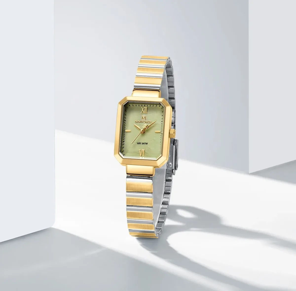 Naviforce 5050 - Gold Lite Green For Women - Image 1