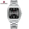 Naviforce 9239 - Silver Black For Men - Image 7