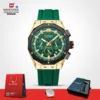 Curren 8464 For Men - Green - Image 2