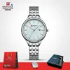 Curren 9099 For Women - Silver Sky Blue - Image 2