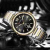 Curren 8471 CH For Men - Silver Gold Black - Image 2
