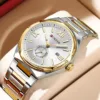 Curren 8471 CH For Men - Silver Gold - Image 4