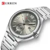 Curren 8471 CH For Men - Silver Gray - Image 4