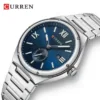 Curren 8471 CH For Men - Silver Blue - Image 2