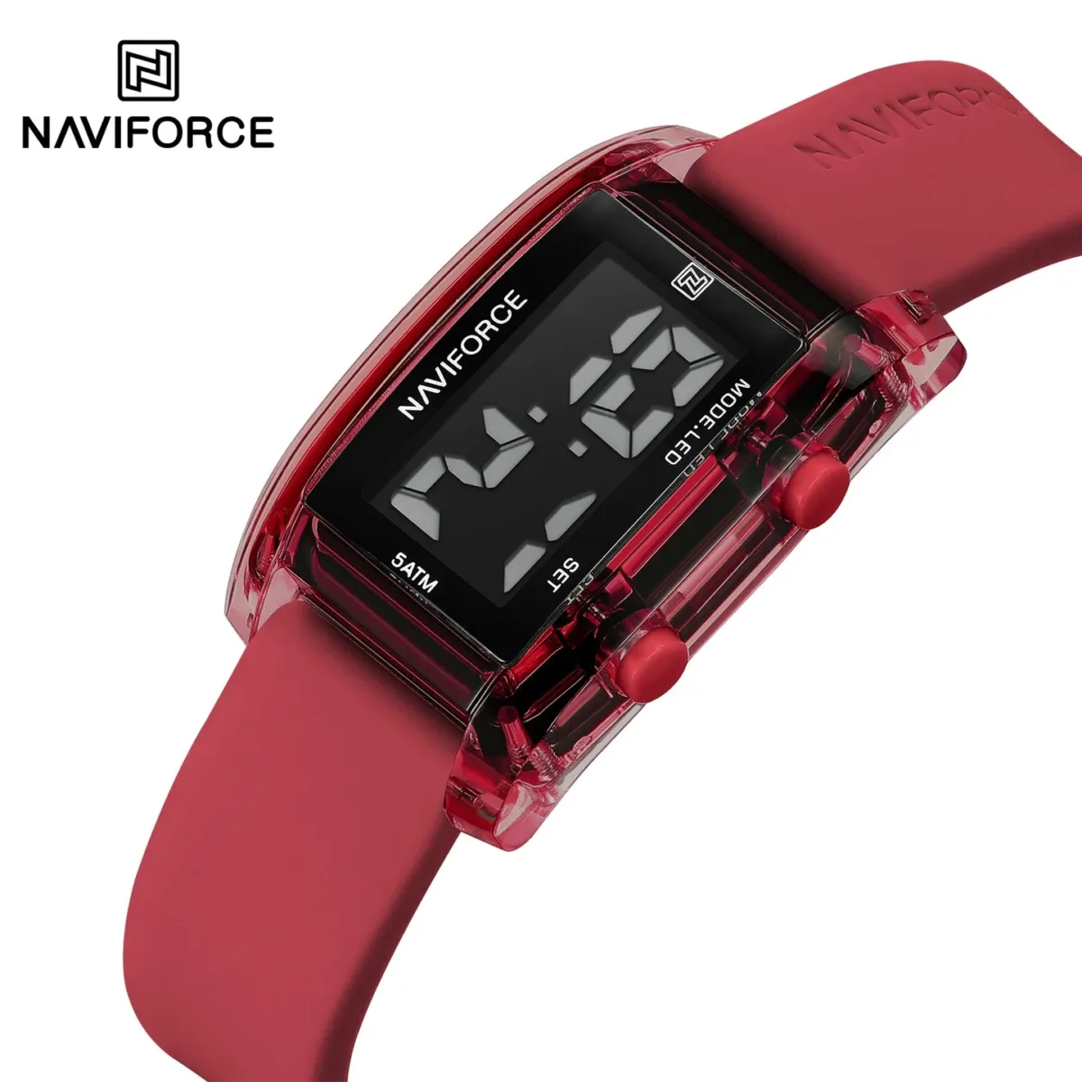 Naviforce 7118 For Women - Red - Image 3
