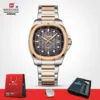 Naviforce 9240 CH - Rose Gray For Men - Image 2