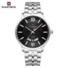 Naviforce 9238 - Silver Black For Men - Image 5