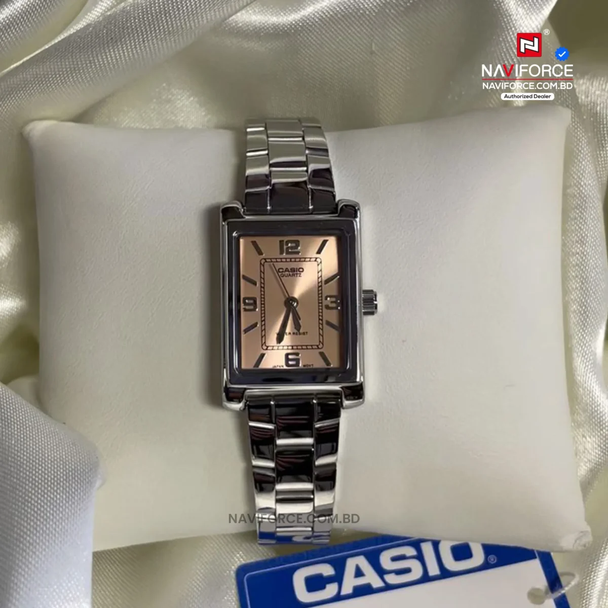 Casio LTP-1234DD-4ADF Ladies Chain Watch - Image 2