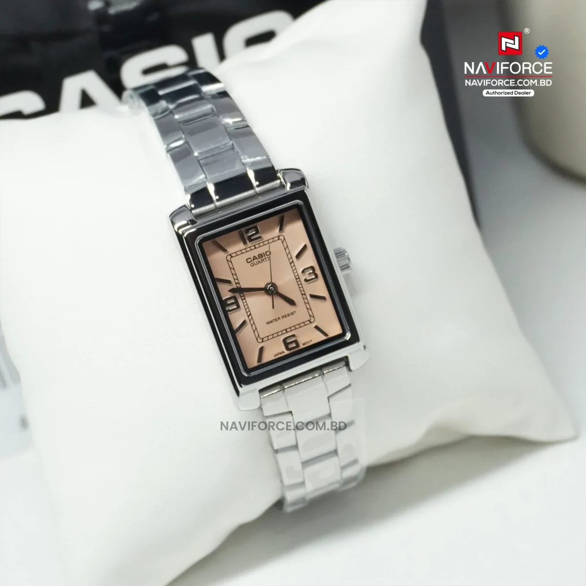 Casio LTP-1234DD-4ADF Ladies Chain Watch - Image 1