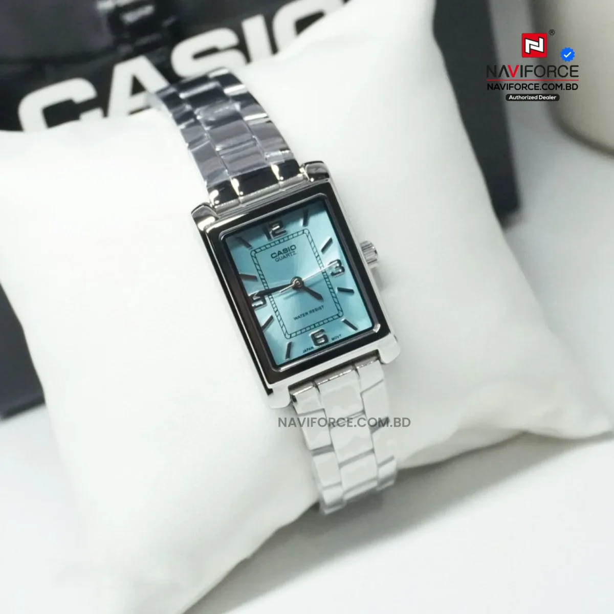 Casio LTP-1234DD-2ADF Ladies Chain Watch - Image 1