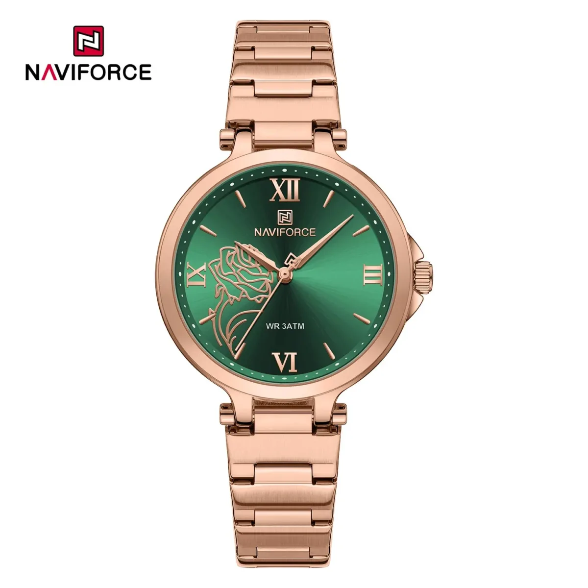 Naviforce 5060 For Women - Rose Green - Image 1