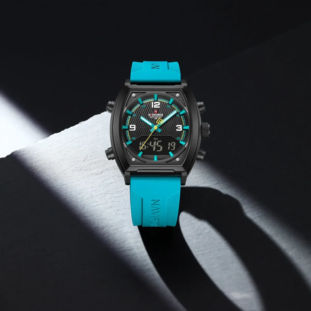 Naviforce 9242 For Men - Sky Blue - Image 3