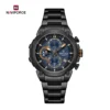 Naviforce 8071 For Men - Black Blue