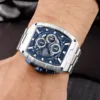 Naviforce 8066 CH For Men - Silver Blue - Image 5