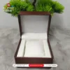 Single Slot Watch Box - Brown White - Image 2