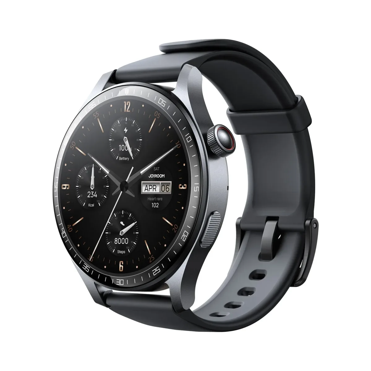 Joyroom JR-FC2 Pro  Smart Watch - Gray ( Dual Strap ) - Image 4