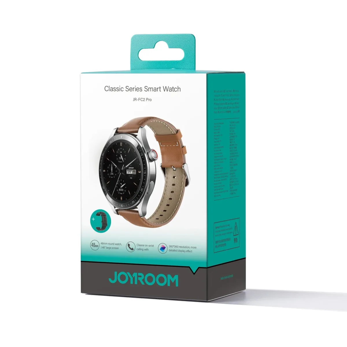 Joyroom JR-FC2 Pro  Smart Watch - Silver ( Dual Strap ) - Image 2
