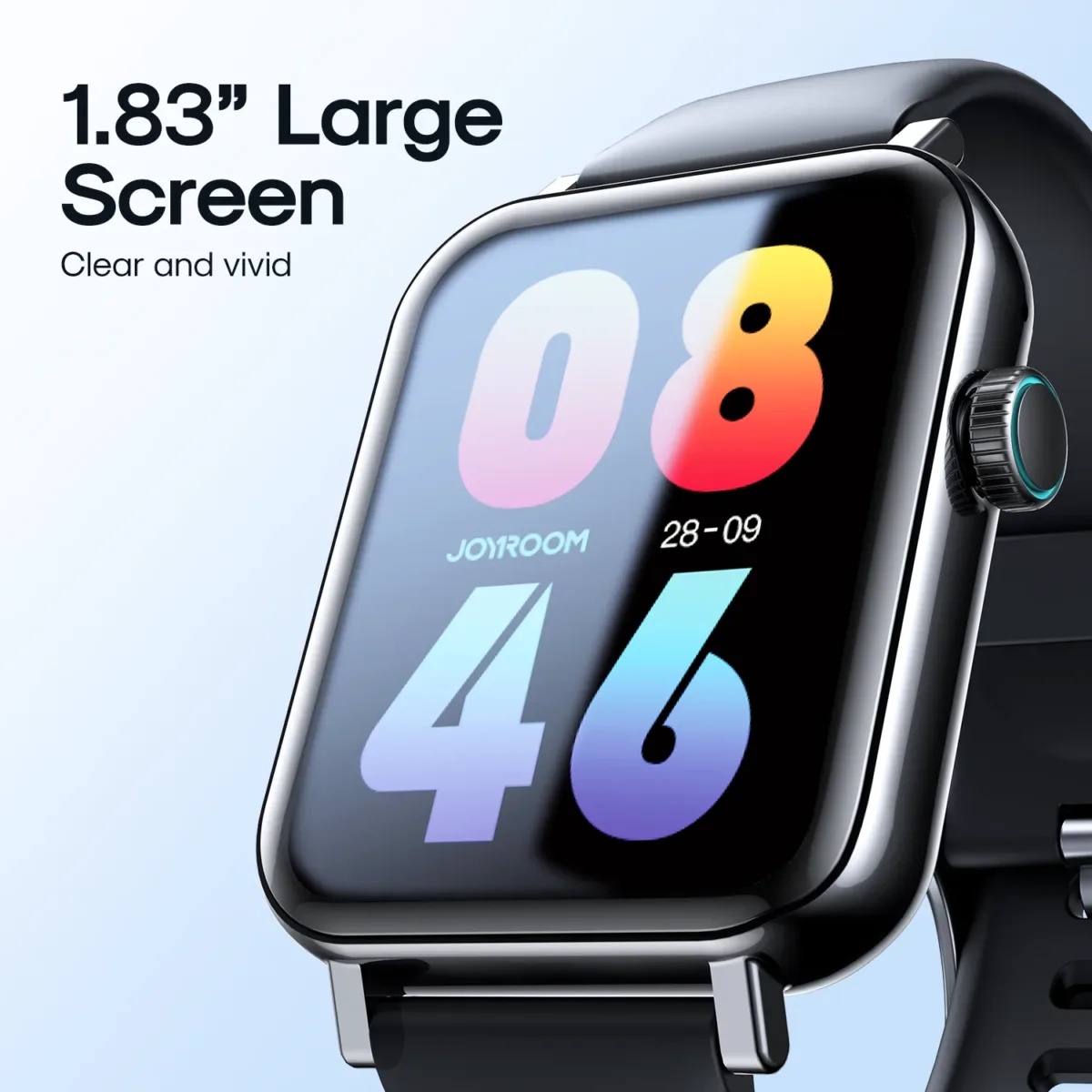 JOYROOM JR-FT5 Calling Smart Watch - Black - Image 2