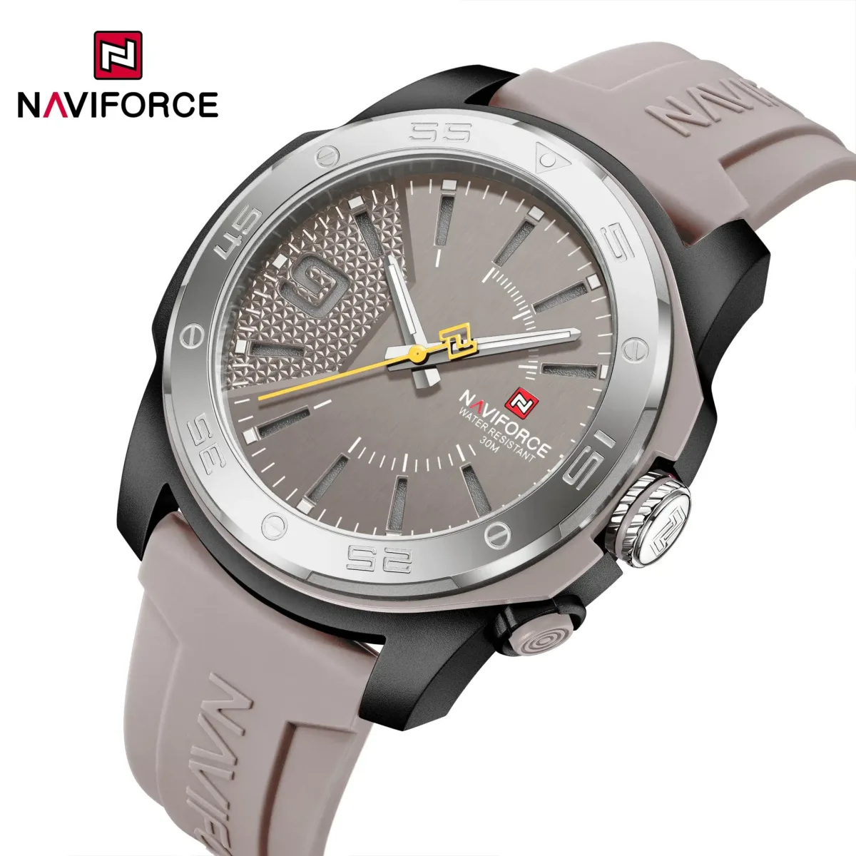 Naviforce 7112T For Man - Silver Gray - Image 1