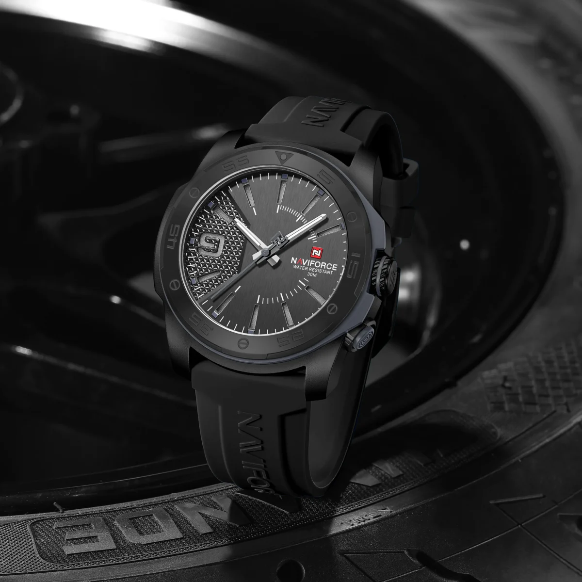 Naviforce 7112T For Man - Black - Image 4