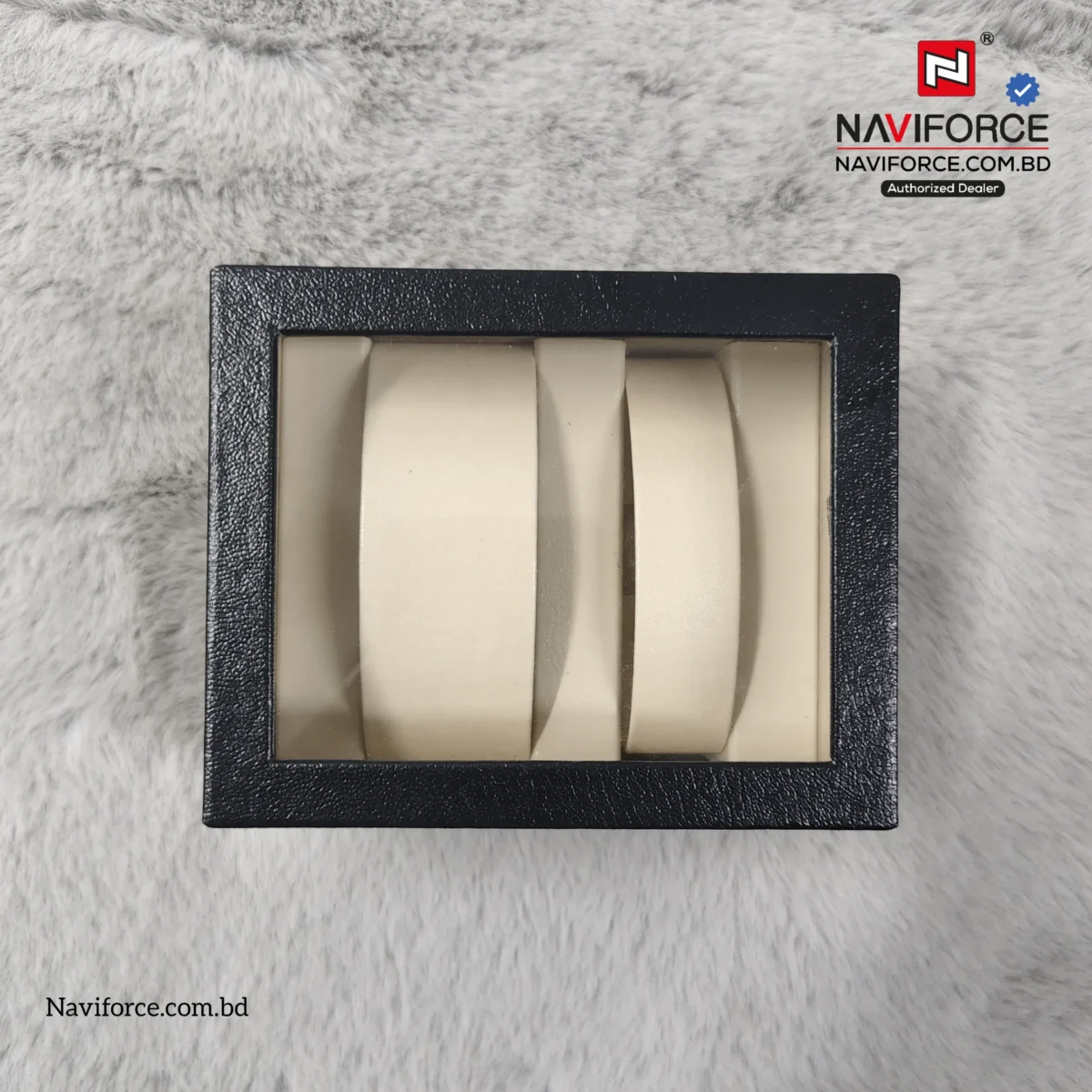 Couple Watch Box - Black - Image 1