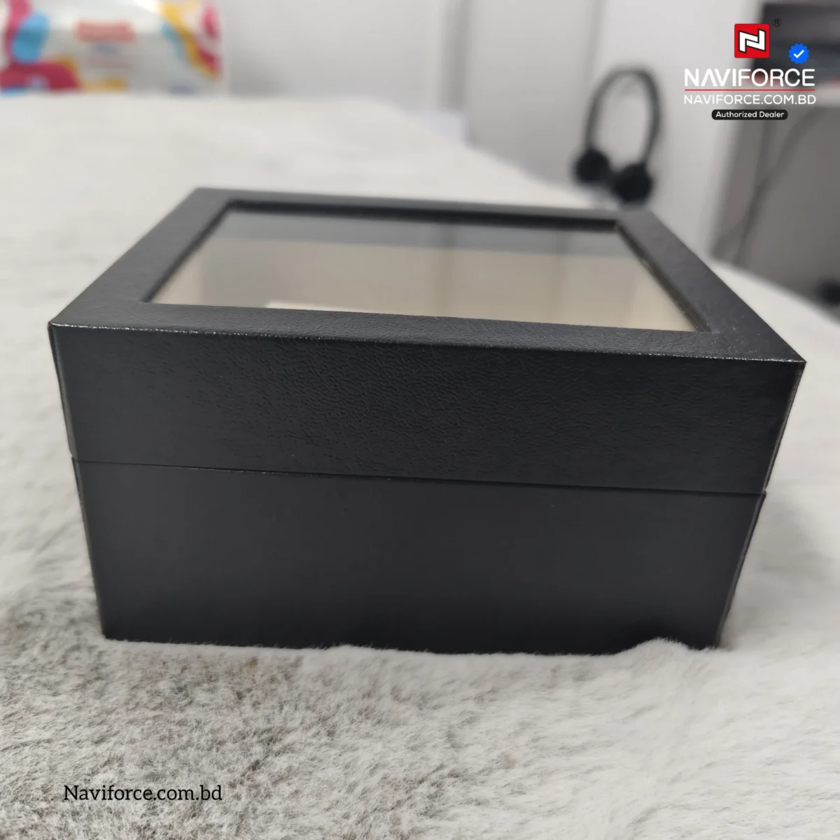 Couple Watch Box - Black - Image 4