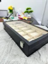 Watch Display Case Box – 12 Slots (Black) - Image 2