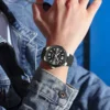 Curren 8465 For Men - Silver Black - Image 4