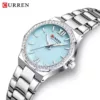 Curren 9103 CH For Women - Silver Sky - Image 4