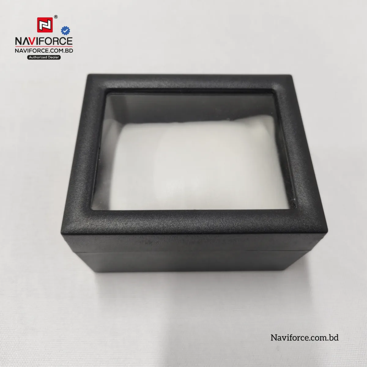 Plastic Watch Box - Black (Single Slot) - Image 1
