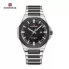 Naviforce 9245 CH – Silver Black For Men