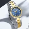 Curren 9103 CH For Women - Gold Blue - Image 2