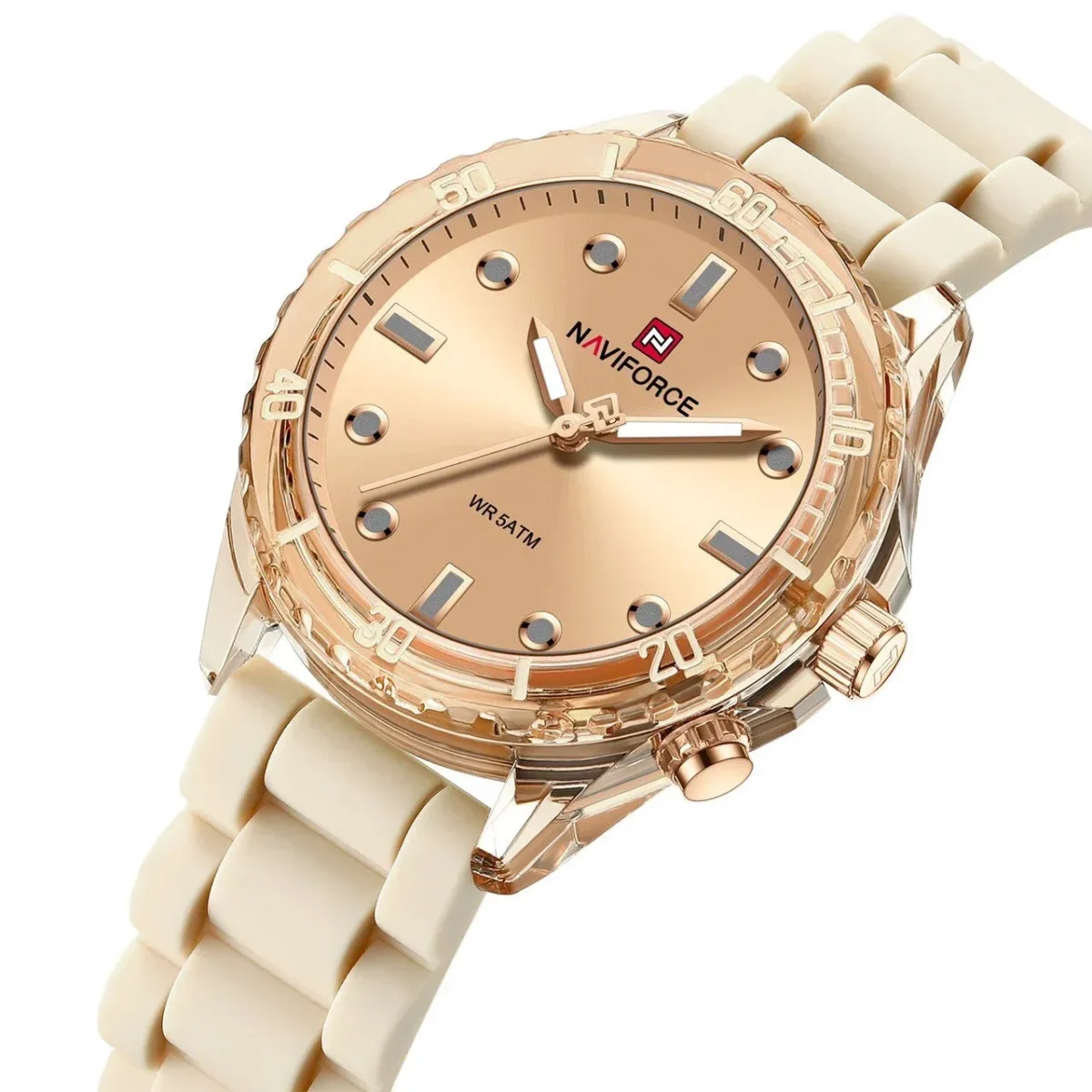Naviforce 7115 For Women - Gold - Image 4