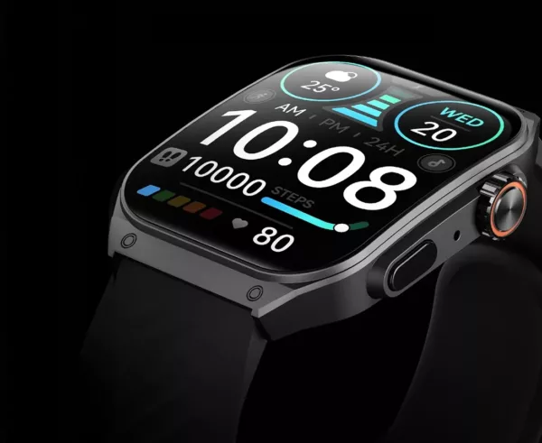 Haylou Watch S8 Smart watch - Black - Image 5