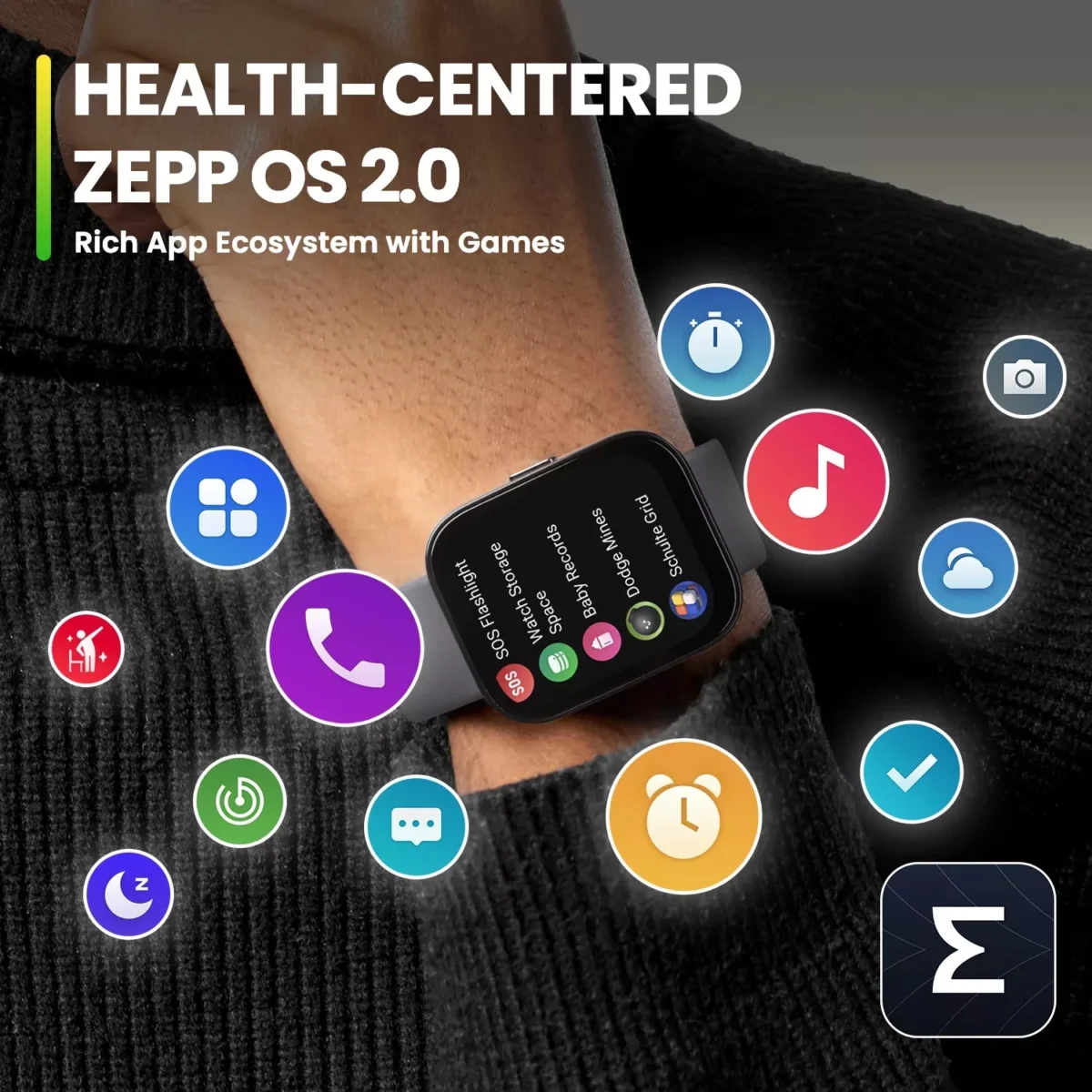 Amazfit Bip 5 Smart Watch with GPS - Pink - Image 3