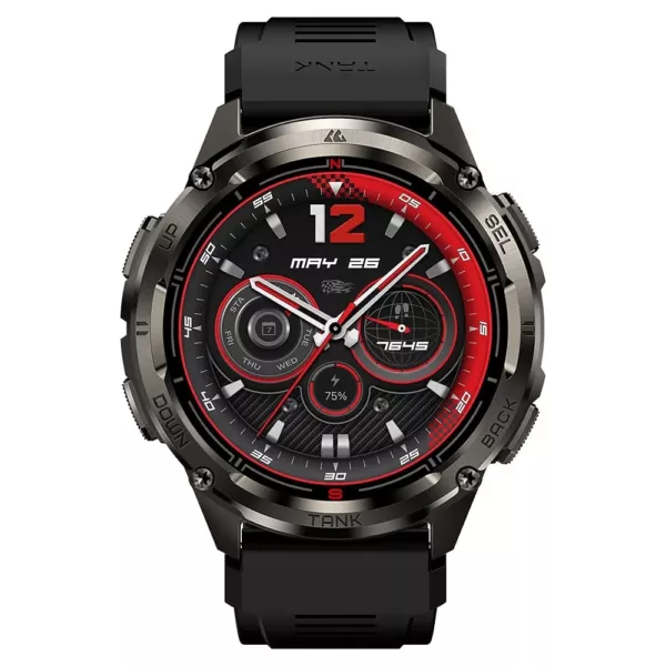 KOSPET TANK T3 ULTRA 2 Smartwatch with GPS - Black (Special Edition Dual Strap) - Image 5