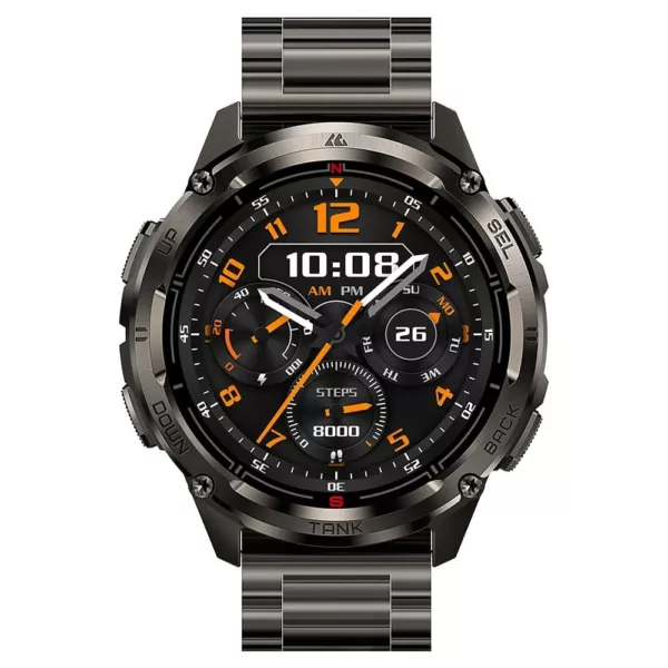 KOSPET TANK T3 ULTRA 2 Smartwatch with GPS - Black (Special Edition Dual Strap) - Image 4