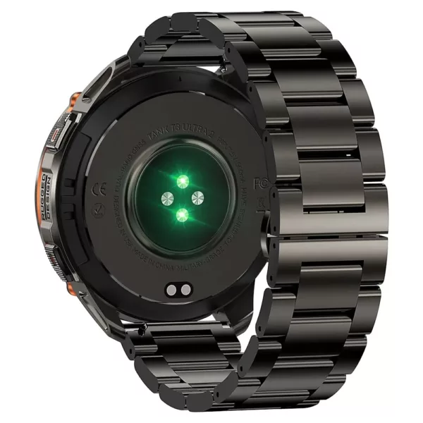 KOSPET TANK T3 ULTRA 2 Smartwatch with GPS - Black (Special Edition Dual Strap) - Image 6