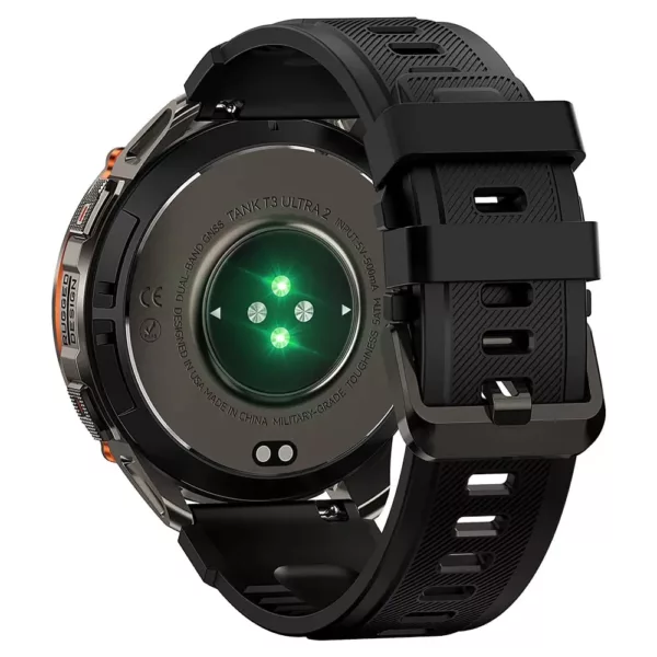 KOSPET TANK T3 ULTRA 2 Smartwatch with GPS - Black (Special Edition Dual Strap) - Image 9