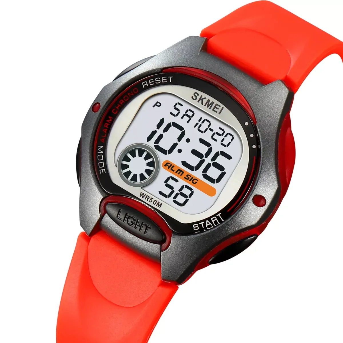 Skmei 2129 Kids Watch 50M Waterproof - Red - Image 3