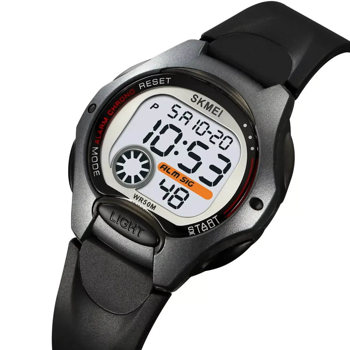 Skmei 2129 Kids Watch 50M Waterproof - Black - Image 3