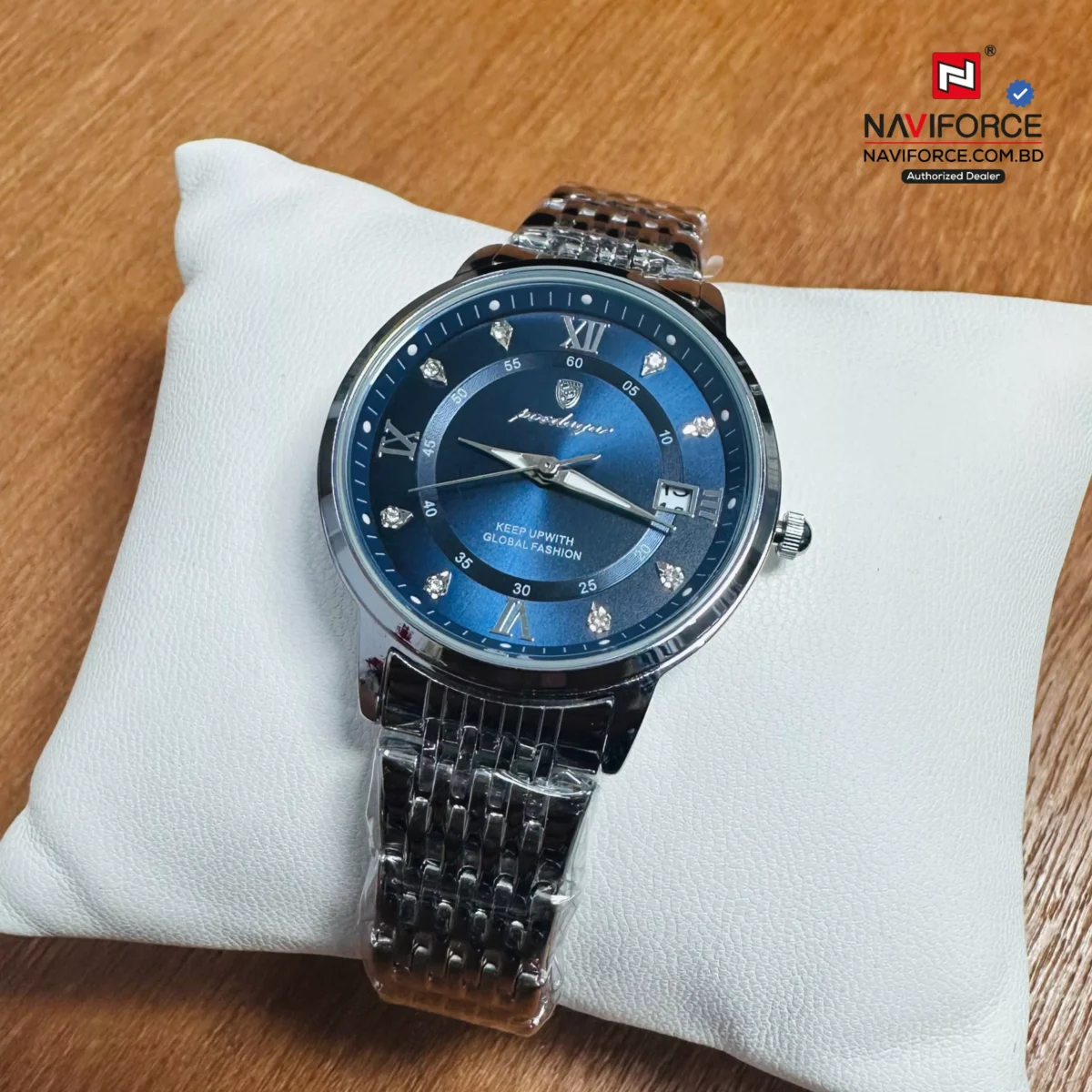 Poedagar 836 CH - Silver Blue For Women - Image 2
