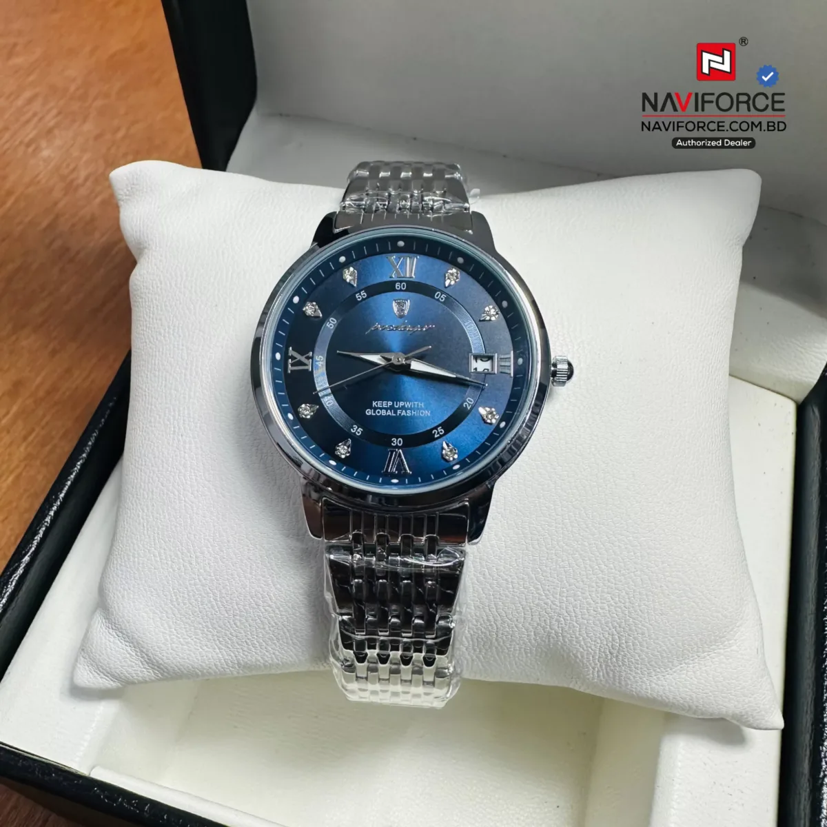 Poedagar 836 CH - Silver Blue For Women - Image 1