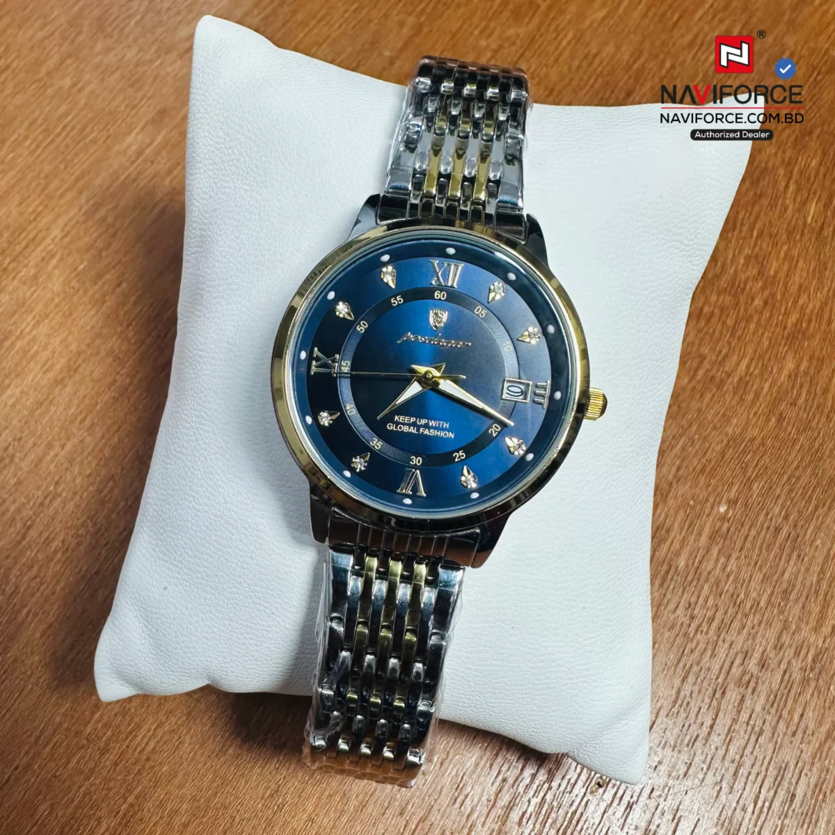 Poedagar 836 CH - Gold Blue For women - Image 3