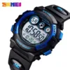 Skmei 1451 Kids Watch 50M Waterproof - Black Blue - Image 2