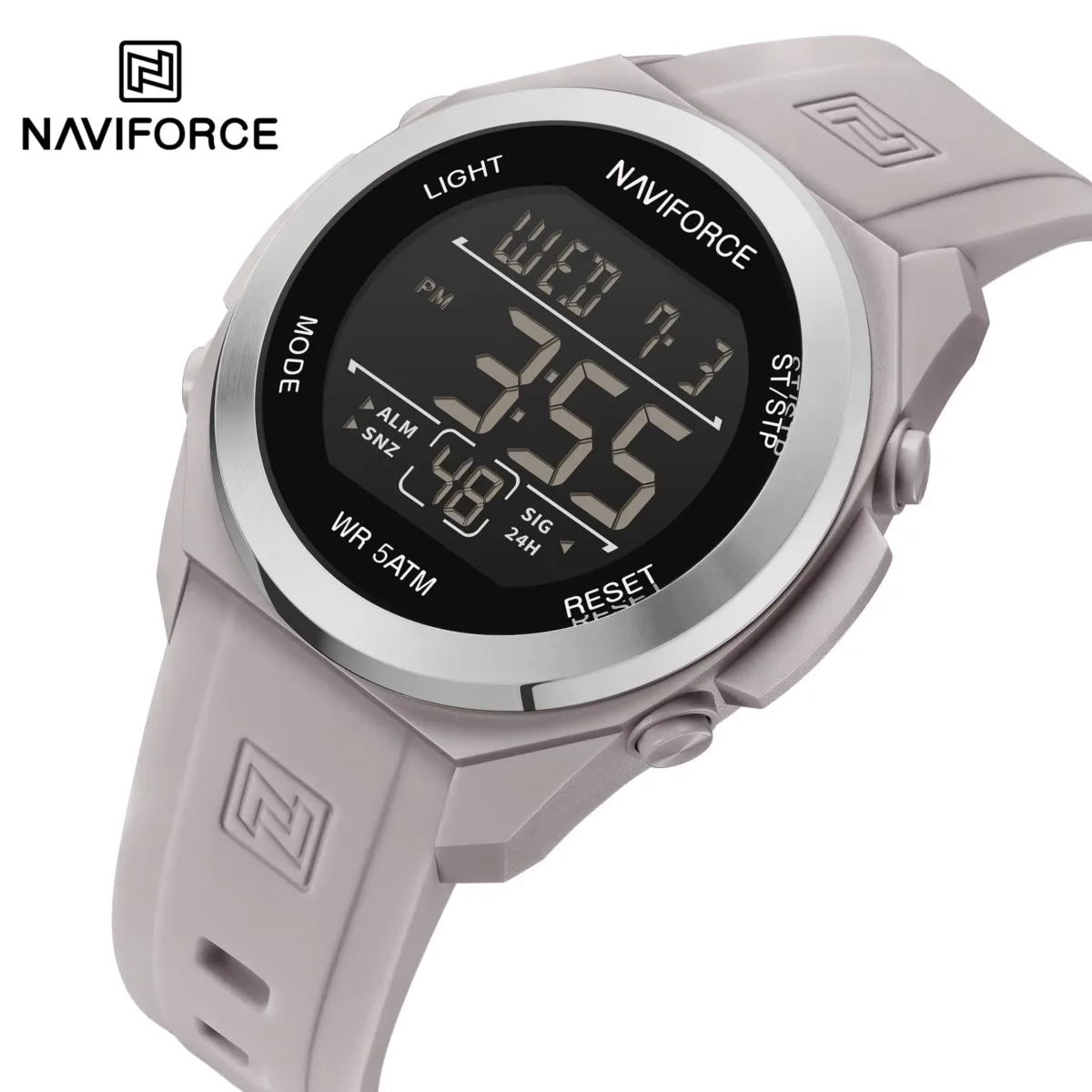 Naviforce 7111 - Silver Gray - Image 1