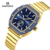 Naviforce 8068 For Women - Gold Blue - Image 2