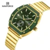 Naviforce 8068 For Women - Gold Green - Image 2